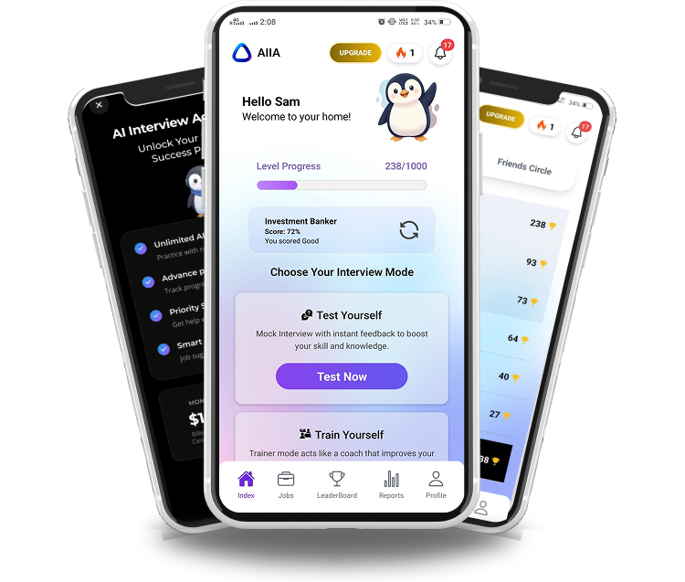 AI Interview App Interface